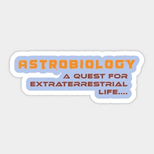 Astrobiology Sticker